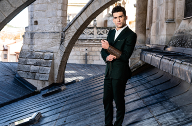 Jaime Lorente, a solas con el Cid antes del estreno de la serie en Amazon Prime