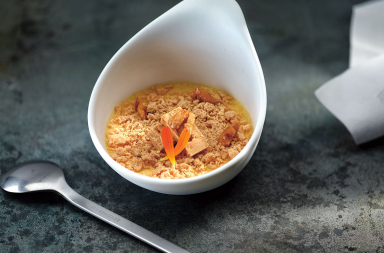 Taza cuajada de turrón