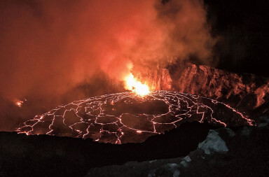 El despertar de la diosa del fuego en el volcán Kilauea