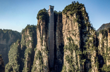 El ascensor exterior más alto del mundo: un intruso en ‘Avatar’