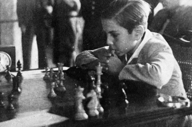 Genios del tablero de ajedrez