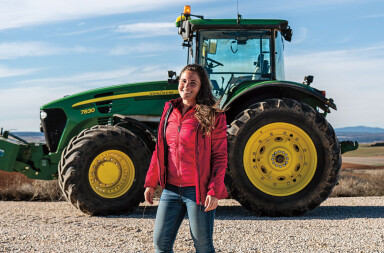 Cristina Rodríguez, ingeniera y agricultora: «El campo es una gran oportunidad para una ingeniera»