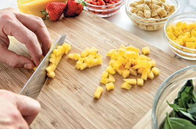 Una selección de postres fáciles para hacer con frutas